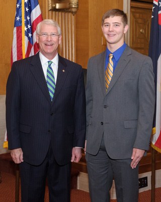 An internship with Senator Roger Wicker, which preceded Geoffrey Taylor’s accounting internships, gave him the opportunity to meet those who write laws governing accounting.